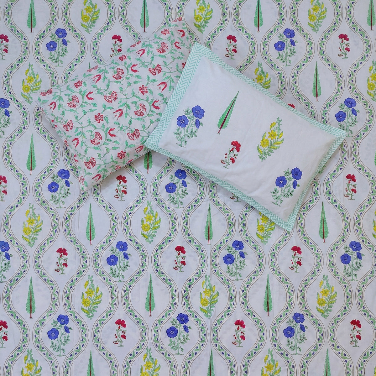 Indigo Neel Bedsheet