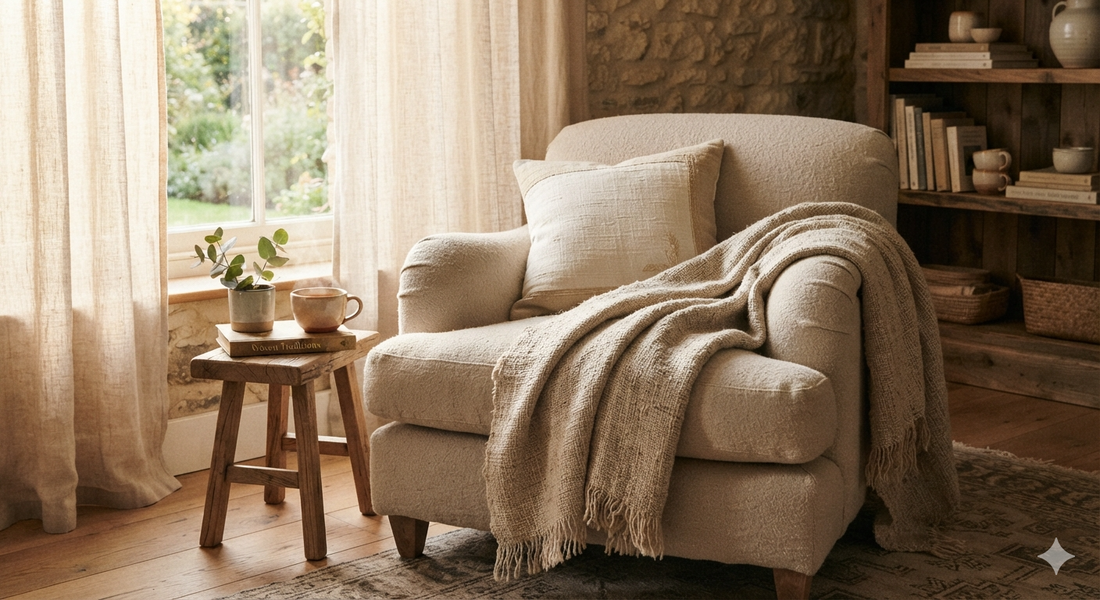 How Handmade Linen Adds Warmth to Your Home.