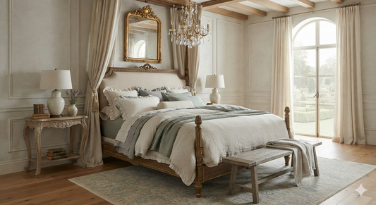 The Art of Creating a Royal Bedroom with Soft Linen Bedding
