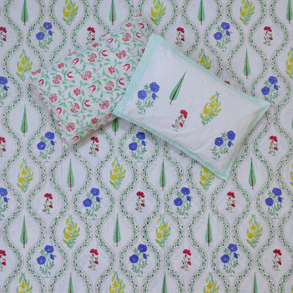 Indigo Neel Bedsheet