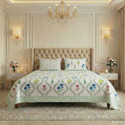 Indigo Neel Bedsheet